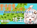 都道府県お土産ランキング＆お土産を食べよう！第30回 埼玉県
