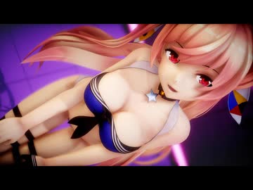 【MMD】水着ジョンストンでメロメロイド【艦これ】