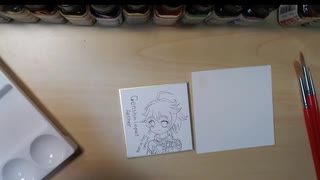 描いてみた 03 原神の「空」（タイムラプス）