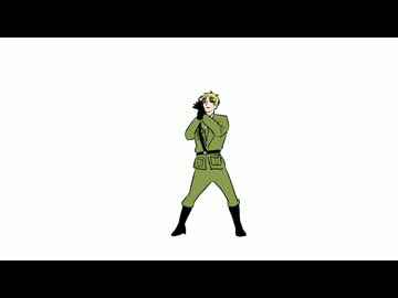 【APヘタリア】手書き踊ってみた少し