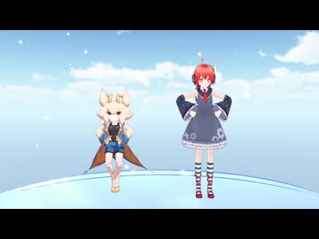 【VRM Live Viewer】刃華音メタと天宮ソルで「ねこみみスイッチ」【UTAUカバー】