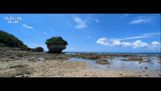 【OKINAWAN BEACH AREA TEKUTEKU】　勝連半島南側の中城湾をちょこっとテクテク・泡瀬干潟を眺める　勝連平安名ビーチ＠うるま市