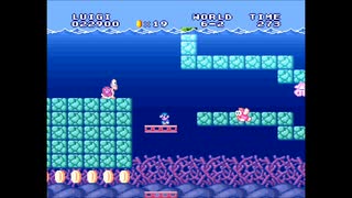 ワープを使わずクリアをめざすスーパーマリオブラザーズ２　#４