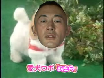 愛犬ロボ「あきら」