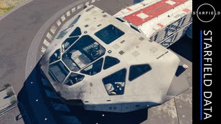 カボットCブリッジ | スターフィールド 宇宙船内装プレビュー