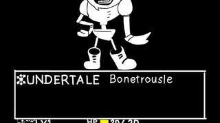 UNDERTALE　Bonetrousle　作ってみた