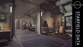 ノバ・ギャラクティクオールインワン寝台2×1 B | スターフィールド 宇宙船内装プレビュー
