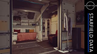ノバ・ギャラクティク船長室2×1 | スターフィールド 宇宙船内装プレビュー