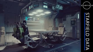ノバ・ギャラクティク居住区画2×1 | スターフィールド 宇宙船内装プレビュー