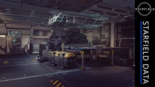 ノバ・ギャラクティクカーゴホール2×2 | スターフィールド 宇宙船内装プレビュー