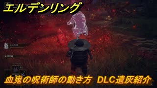 エルデンリングDLC　血鬼の呪術師の動き方　DLC遺灰紹介　＃２１９　【ELDEN RING】