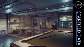 ノバ・ギャラクティク居住区画2×2 | スターフィールド 宇宙船内装プレビュー