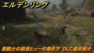 エルデンリングDLC　黒騎士の副長ヒューの動き方　DLC遺灰紹介　＃２３０　【ELDEN RING】