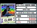 《ワンピ買取相場/101枚》8月20日～8月21日《200円以上騰落》#ワンピースカード