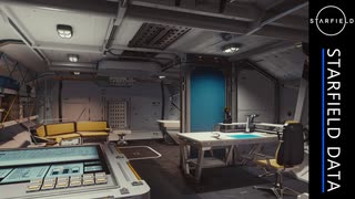ダイモス船長室2×1 | スターフィールド 宇宙船内装プレビュー