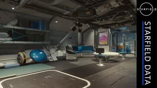 ダイモス居住区画3×1 | スターフィールド 宇宙船内装プレビュー