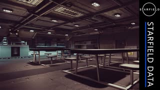 ダイモス食堂2×3 | スターフィールド 宇宙船内装プレビュー