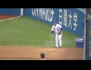 東京ガス 臼井 浩（中央学院大）がブルペン投球（第95回都市対抗二次予選 東京都 東京ガス対NTT東日本2024年5月27日）