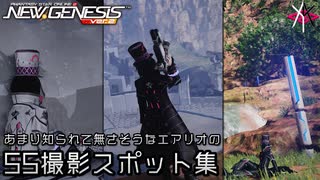 PSO2NGS - あまり知られて無さそうなエアリオのSS撮影スポット集