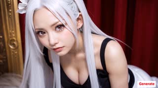 AI Video【Mirajane Strauss(Fairy Tail)】AI動画【ミラジェーン・ストラウス(フェアリーテイル)】①