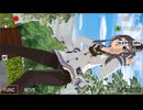 【MMD艦これ】時津風「ある日の学校・おまけ」ポジティブ・パレード【紳士向け・ローアングル定点】