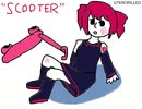 【手描きショートPV】 SCOOTER 【重音テト】