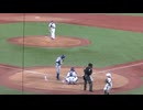 NTT東 野口泰司に四球の東京ガス皆川喬涼（前橋育成〜中大）ぶ（第95回都市対抗二次予選 東京都 東京ガス対NTT東日本2024年5月27日）