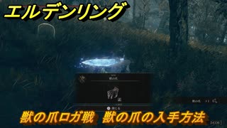 エルデンリングDLC　獣の爪ロガ戦　獣の爪の入手方法　DLC武器の入手場所　＃２９４　【ELDEN RING】