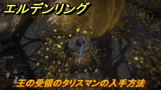 エルデンリングDLC　王の受領のタリスマンの入手方法　DLCタリスマンの入手場所　＃３２３　【ELDEN RING】