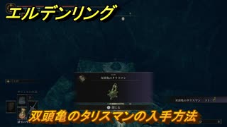 エルデンリングDLC　双頭亀のタリスマンの入手方法　DLCタリスマンの入手場所　＃３２４　【ELDEN RING】