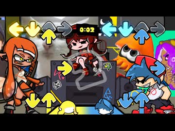 【FNF mad】Splash! - Inkling vs Boyfriend