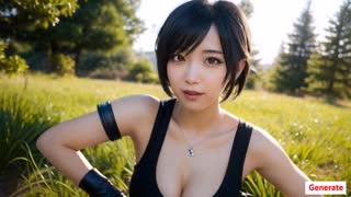 AI Video【Yuffie Kisaragi(Final Fantasy)】AI動画【ユフィ・キサラギ(ファイナルファンタジー)】①
