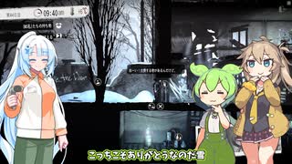 【This War of Mine】ずんだもんと春日部つむぎが戦時下の街で生き残る  Part08