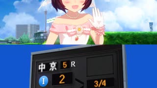 【ウマ娘】ダートチャンミ予選　終盤9位のニシノが逆転した記念【ダイナミックカメラ】