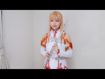 ソードアート・オンライン「crossing field」フルートで演奏してみた