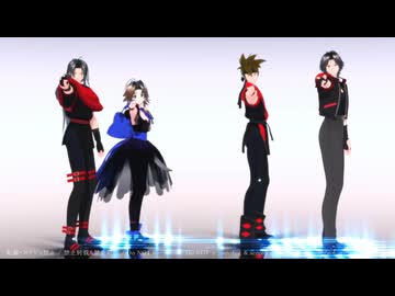 【MMD闘神伝】Sweet Devil Colate Remix【エイジ　カイン　ショウ　エリス】