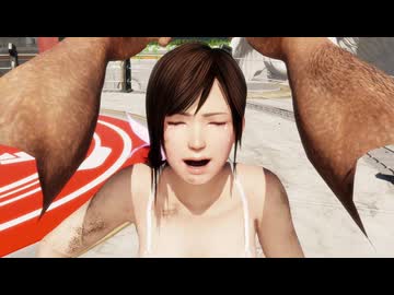 【DOA6】こころ　FPV 白ビキニ リョナ