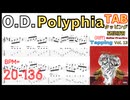 [スピードアップ]O.D. TAB / Polyphia Intro Riff ODイントロ ポリフィア ギター速弾き タッピング基礎練習【Guitar tapping Vol.13】