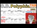 Polyphia Intro OD Guitar Practice TAB  ポリフィア  ODイントロ リフ
