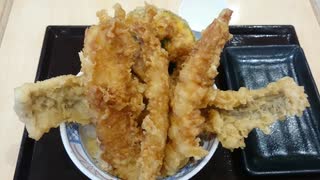 揚げ天まるの特上天まる天丼