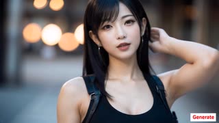 AI Video【Tifa(Final Fantasy)】AI動画【ティファ(ファイナルファンタジー)】⑥