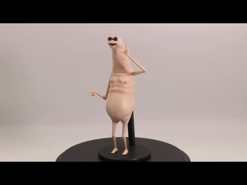 ところばさんのフィギュアを作ってみた【3Dプリンター】