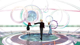 【テンミリMMD】ドーナツホール【ブロント/マゼンダ/テミ】