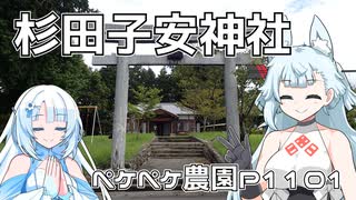 2024年8月28日　農作業日誌P1101　杉田子安神社へと寄り道してみたよ