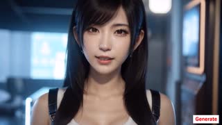 AI Video【Tifa(Final Fantasy)】AI動画【ティファ(ファイナルファンタジー)】⑦