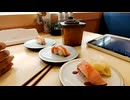 はま寿司撮影禁止とは知らんかった　シニア割引とクーポンとで150円割引　合計2677円　ニッカグラス　ラーメン　アサリ味噌汁など