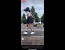 クイックターン！パンチラ！