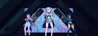 【MMD】CH4NGE（Giga）/ 青衣・ヘルタ・プロメテウス【ゼンレスゾーンゼロ・崩壊：スターレイル・崩壊3rd】