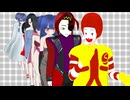 【オリキャラMMD】アルゴリズム行進【ゴーストたち】