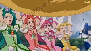 Yes!プリキュア5 GoGo!の作画崩壊画像をAIで動かしてみた